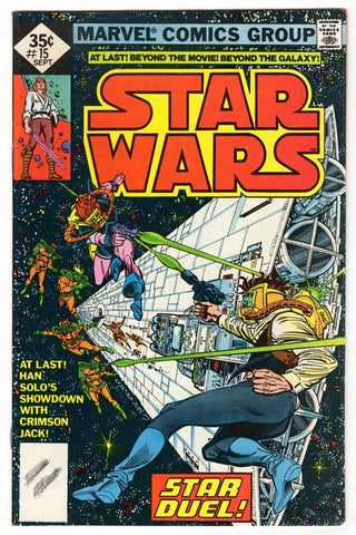 Star Wars #15 ORIGINAL Vintage 1978 Marvel Comics 