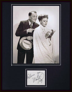 Martha Raye Signed Framed 11x14 Photo Display JSA