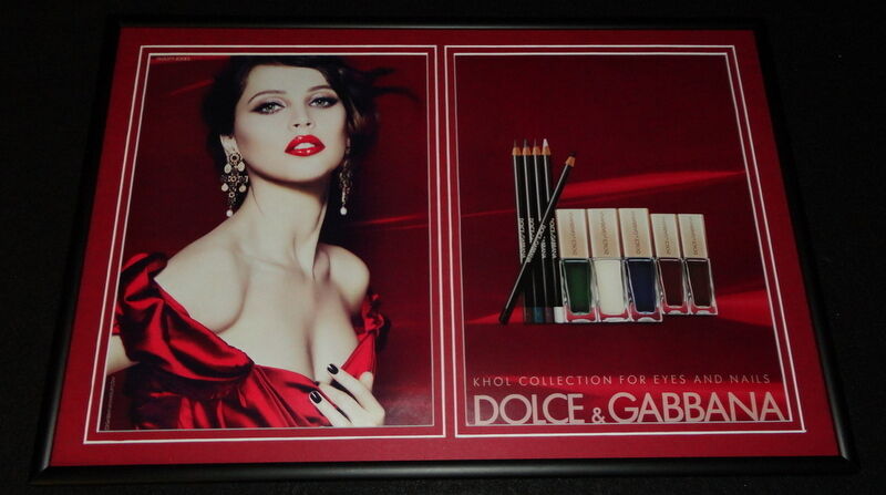 Felicity Jones 2012 Dolce & Gabbana Framed 12x18 ORIGINAL Advertising Display 