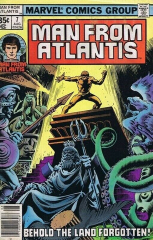 Man from Atlantis #7 ORIGINAL Vintage 1978 Marvel Comics 