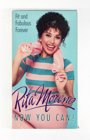 Rita Moreno Now You Can VINTAGE 1989 VHS Cassette 