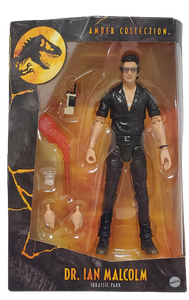 NEW SEALED 2021 Jurassic Park Amber Dr Ian Malcolm Action Figure Jeff Goldblum