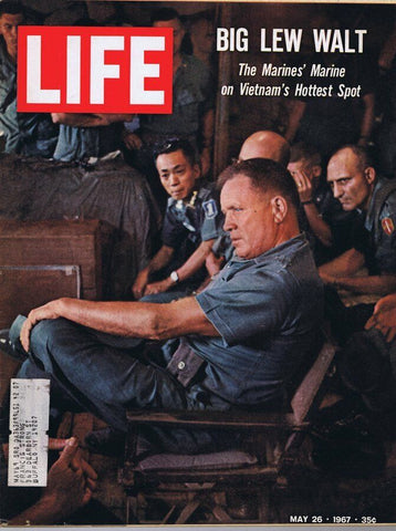 ORIGINAL Vintage Life Magazine May 26 1967 Big Lew Walt