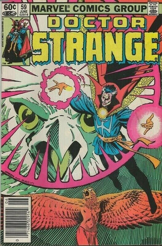 Doctor Strange #59 ORIGINAL Vintage 1982 Marvel Comics 