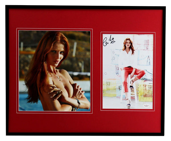 Cintia Dicker Signed Framed 16x20 Photo Set JSA