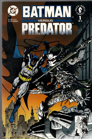 Batman vs. Predator #1 VINTAGE 1991 Dark Horse DC Comics