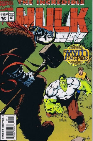 Incredible Hulk #421 ORIGINAL Vintage 1994 Marvel Comics 