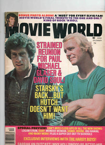 Dec 1977 Movie World Magazine Starsky & Hutch Elvis Presley Charlie's Angels