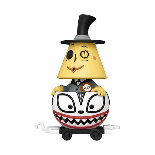 NEW SEALED 2022 Funko Pop Train Nightmare Before Christmas Mayor in Ghost Cart