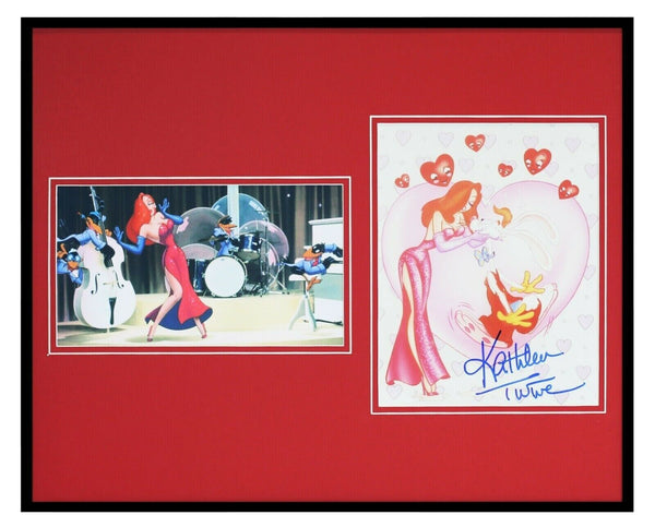 Kathleen Turner Signed Framed 16x20 Photo Set Who Framed Roger Rabbit Jessica