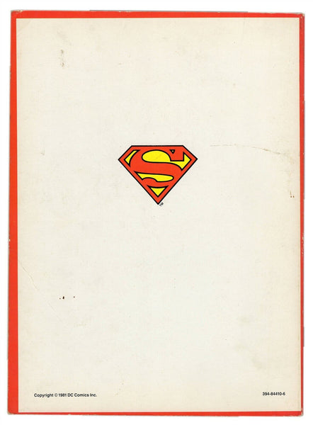 Superman Book of Superhuman Achievements TPB Vintage 1981 DC Random House