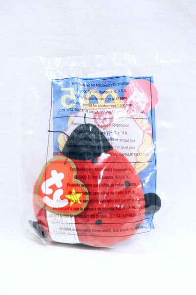 VINTAGE SEALED 2000 McDonald's Ty Beanie Babies Lucky Ladybug