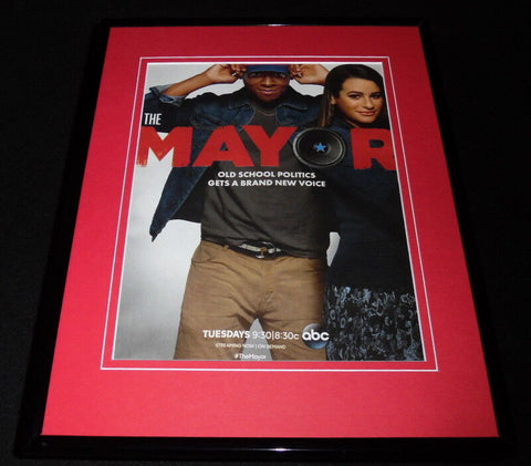 The Mayor 2017 ABC Framed 11x14 ORIGINAL Advertisement Brandon Micheal Hall 