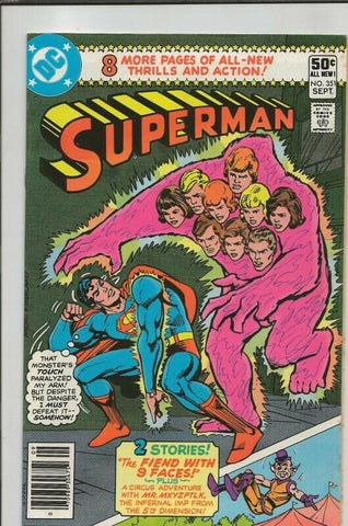 Superman #351 ORIGINAL Vintage 1980 DC Comics