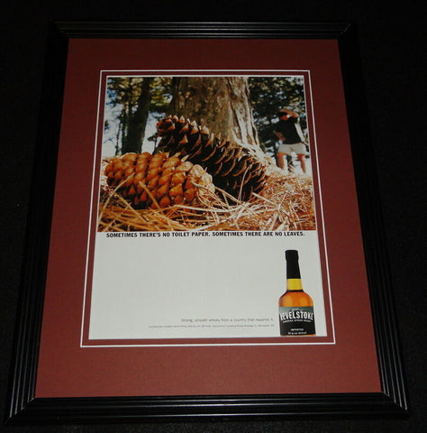 2001 Revelstoke Whiskey Framed 11x14 ORIGINAL Advertisement