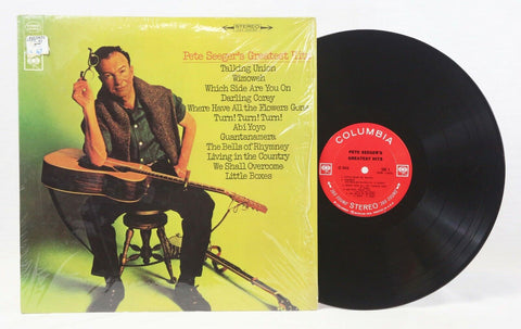 VINTAGE Pete Seeger Greatest Hits Vinyl Record Album CS 9416