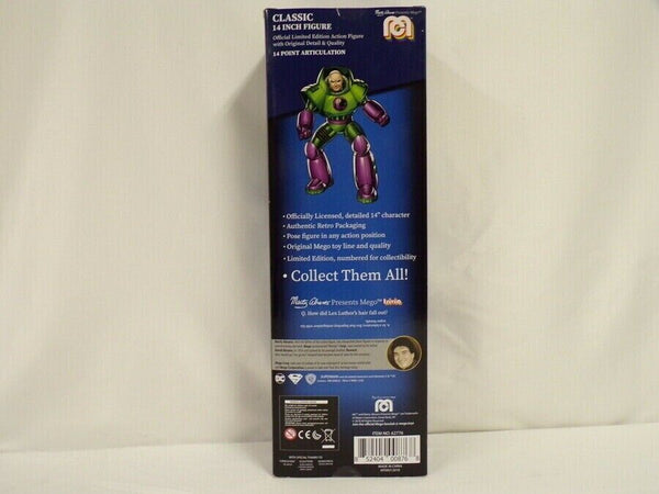 NEW SEALED 2018 Mego Lex Luthor 14" Action Figure DC Comics