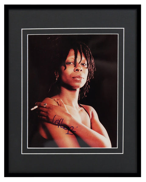 Whoopi Goldberg Signed Framed 11x14 Photo Display The View Color Purple