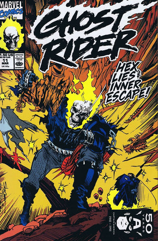 Ghost Rider #8 ORIGINAL Vintage 1990 Marvel Comics 