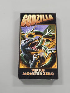 VINTAGE 1998 Godzilla vs Monster Zero VHS Cassette