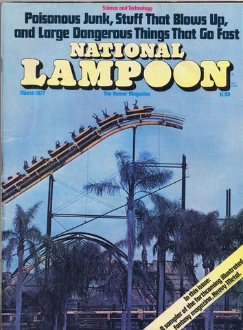 ORIGINAL Vintage National Lampoon Magazine March 1977