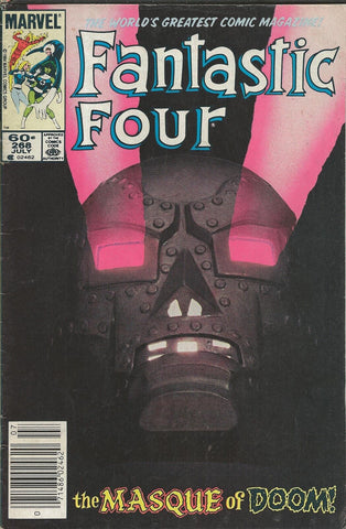 Fantastic Four #268 ORIGINAL Vintage 1984 Marvel Comics Dr Doom