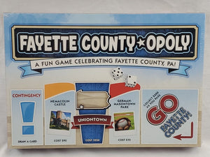 NEW SEALED Pennsylvania Fayette County Opoly Board Game