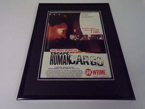 Escape Human Cargo 1998 11x14 Framed ORIGINAL Advertisement Treat Williams