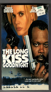 The Long Kiss Goodnight VINTAGE SEALED VHS Cassette Samuel L Jackson