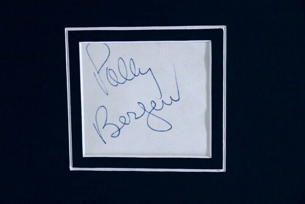 Polly Bergen Signed Framed 16x20 Photo Display Cape Fear