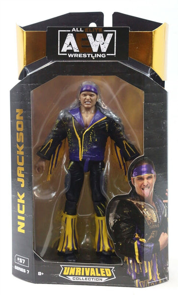 NEW SEALED 2022 AEW Unrivaled Nick Jackson Action Figure