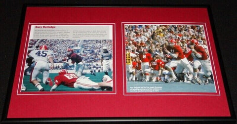 Gary Rutledge 1973 Alabama Crimson Tide Framed 12x18 Photo Display