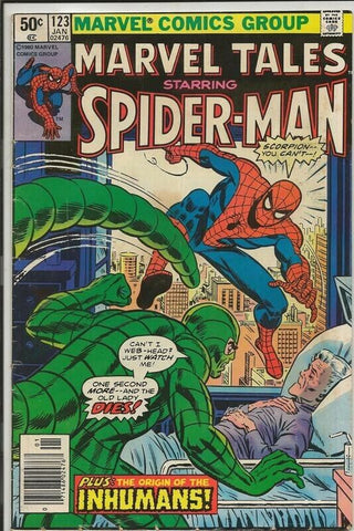 Marvel Tales #123 VINTAGE 1981 Marvel Comics Reprints Amazing Spider-Man 146