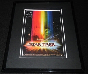 Star Trek Framed 8x10 Repro Poster Display William Shatner Leonard Nimoy