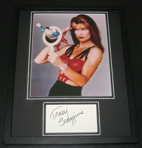 Tracy Scoggins Signed Framed 11x14 Photo Display Lois & Clark Babylon 5