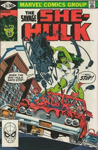 Savage She Hulk #20 ORIGINAL Vintage 1981 Marvel Comics