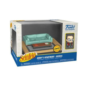 Funko Pop Seinfeld Mini Moments Mini-Figure Diorama Set George Costanza CHASE