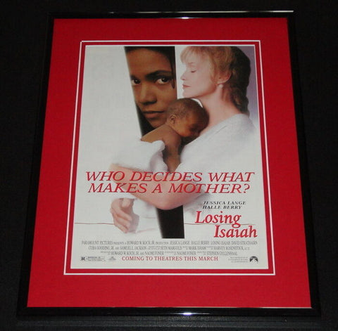 Losing Isaiah 1995 11x14 Framed ORIGINAL Advertisement Halle Berry Jessica Lange