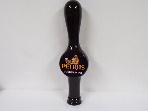 ORIGINAL Petrus Trippel Bruin Beer Tap Handle RARE