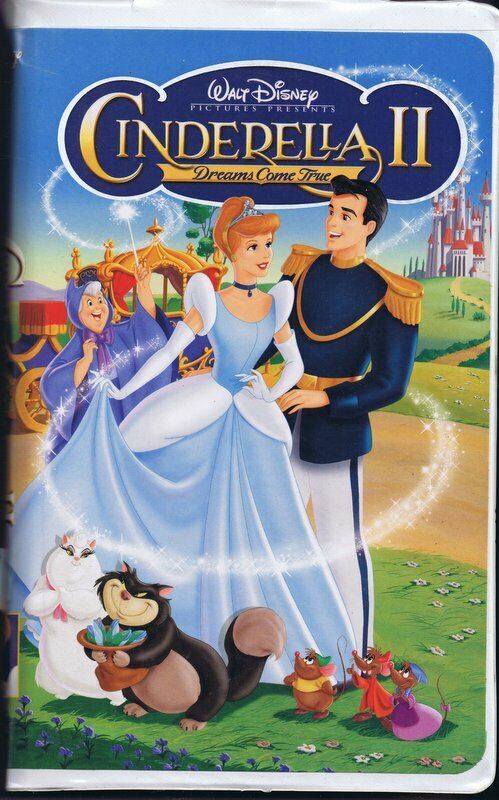 Cinderella II: Dreams Come True (2001) VINTAGE VHS Cassette 