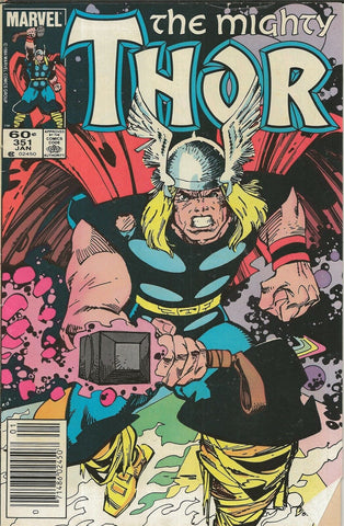 Thor #351 ORIGINAL Vintage 1985 Marvel Comics Newsstand