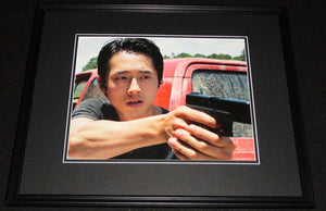 Steven Yeun Walking Dead Framed 11x14 Photo Poster