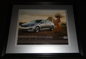 2011 Kia Optima 11x14 Framed ORIGINAL Advertisement