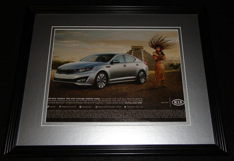 2011 Kia Optima 11x14 Framed ORIGINAL Advertisement