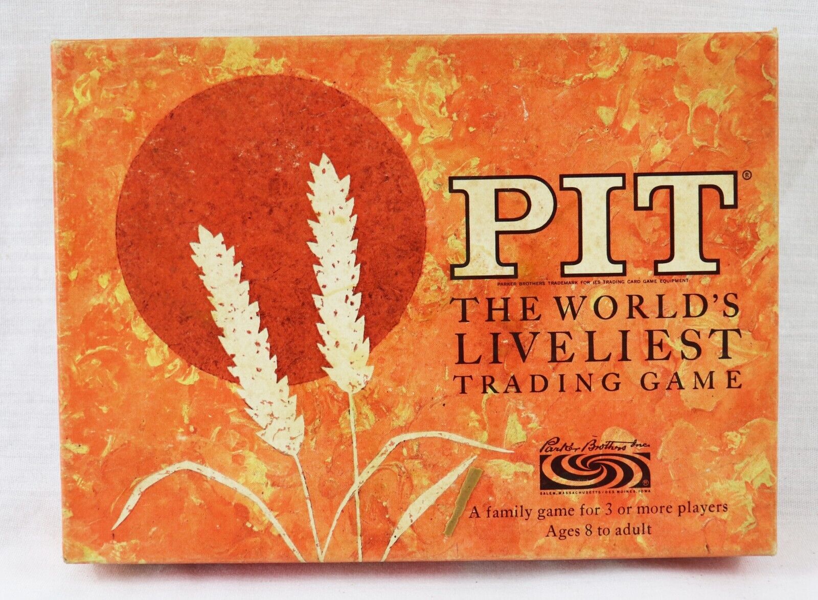 VINTAGE 1964 Parker Brothers PIT World's Liveliest Card Game