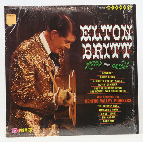 VINTAGE Elton Britt Renfro Valley Pioneers Vinyl Record Album PS 9044