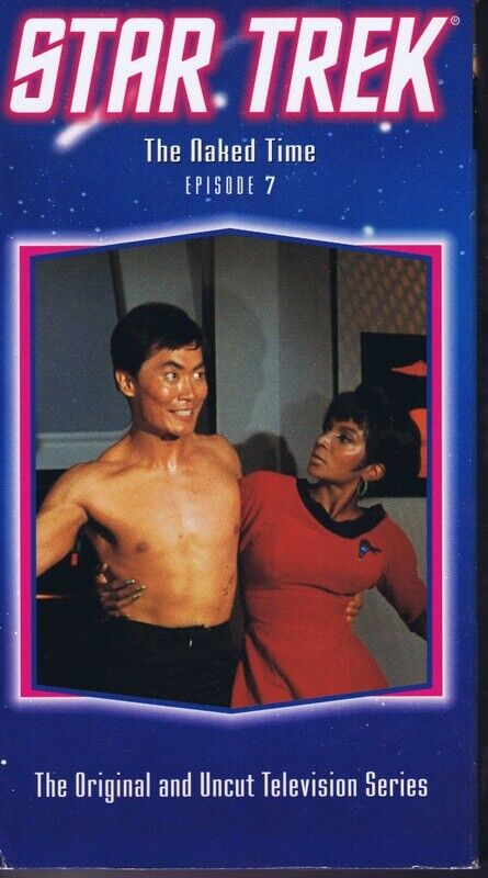 Star Trek Episode 7 The Naked Time VINTAGE VHS Cassette  