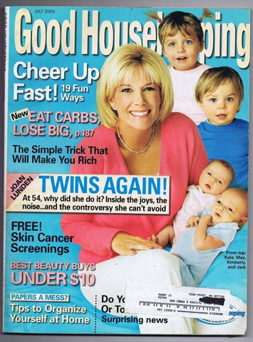 ORIGINAL Vintage July 2005 Good Housekeeping Magazine Joan Lunden