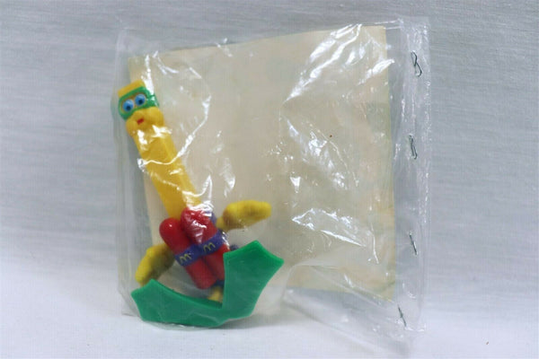 VINTAGE SEALED 1990 McDonald's Fry Benders Froggy Toy