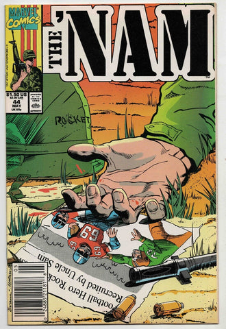 The Nam #44 VINTAGE 1990 Marvel Comics